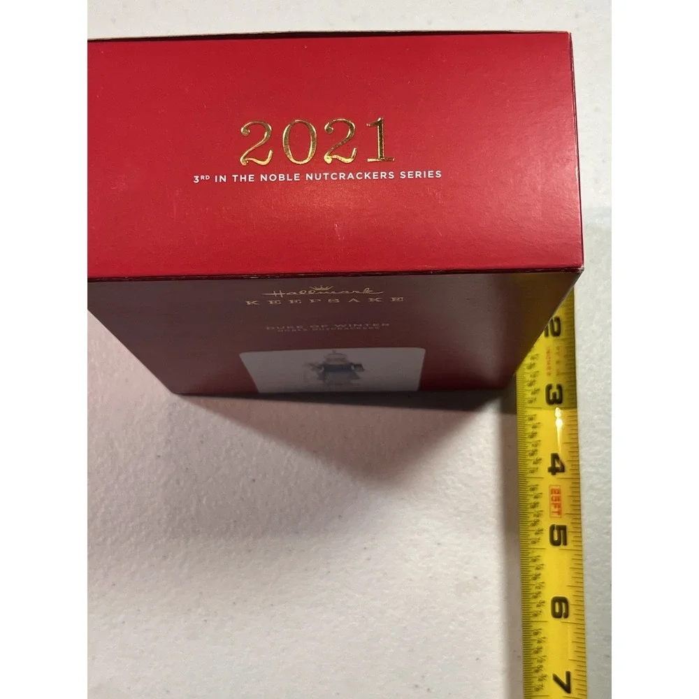 2021 Hallmark Keepsake‎ DUKE OF WINTER-NOBILE HUTCRACKERS NIB
